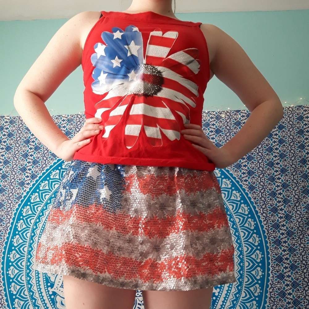 Children's 4th of July 2 piece set